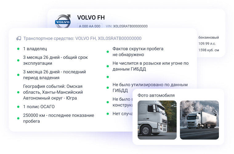 Скриншот карточки отчёта