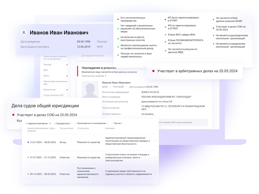проверка сотрудников онлайн