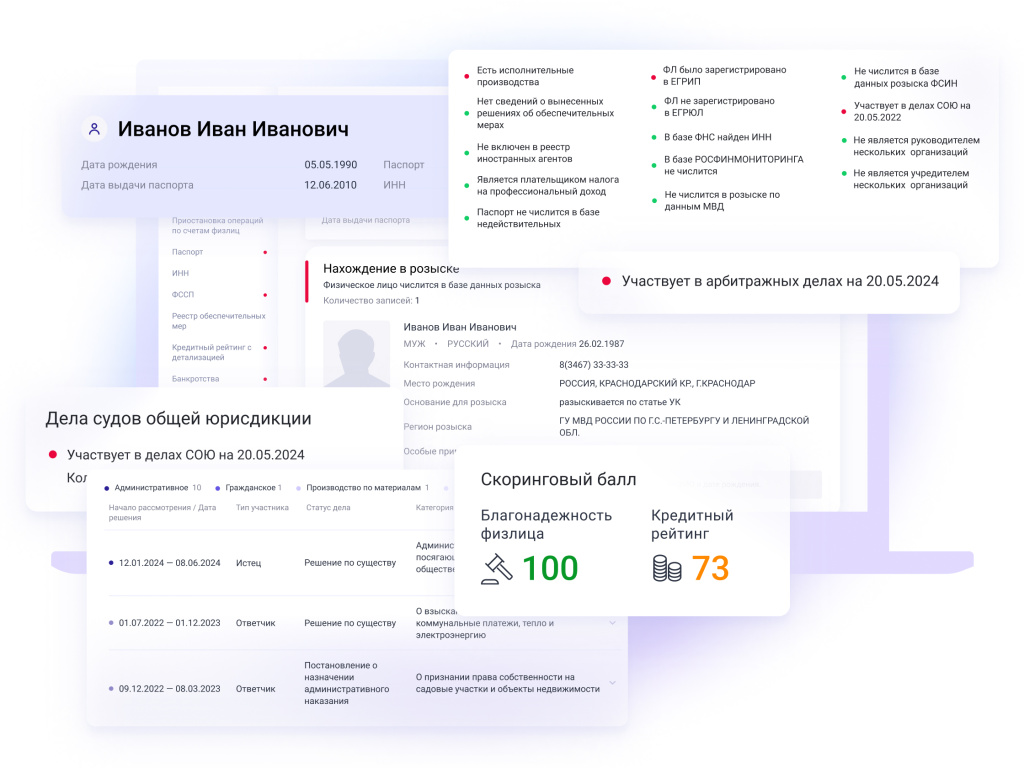 проверка сотрудников онлайн